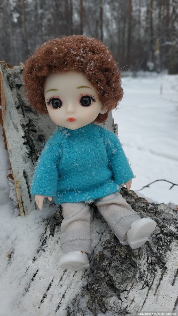 Прогулка Василька и Лизоньки в лесу