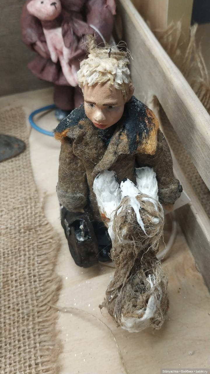 Василёк в сувенирной лавке