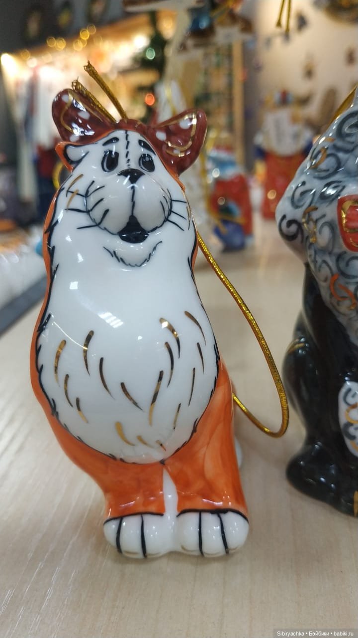 Василёк в сувенирной лавке