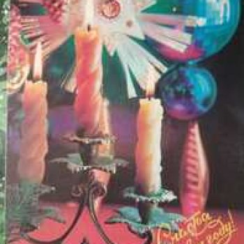 Старые новогодние открытки.