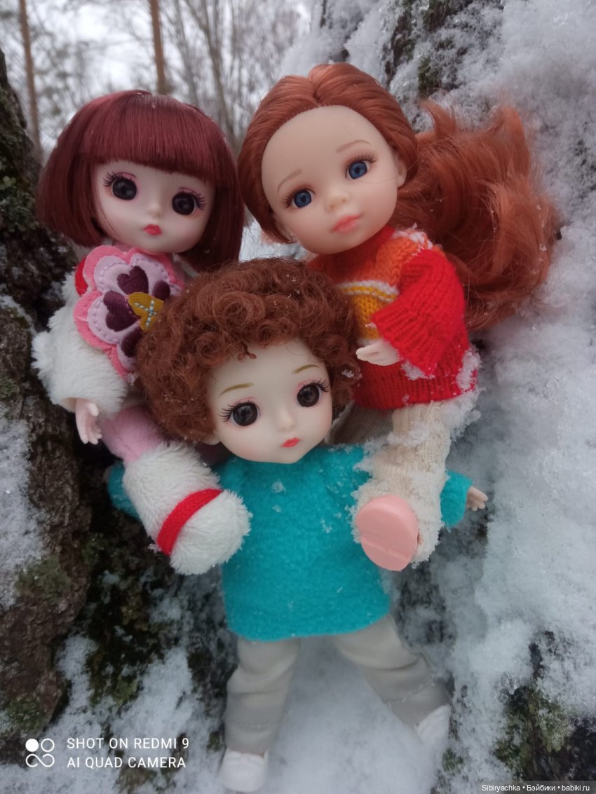 Василёк гуляет в лесу с Ариной и Лизой (фото 7)