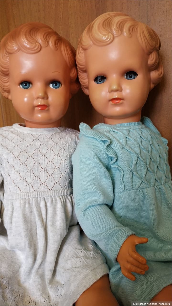 Сёстры Варенька и Маруся | Бэйбики Сёстры Варенька и Маруся — Куклы Schildkrot (Шильдкрет): современные (фото 2)