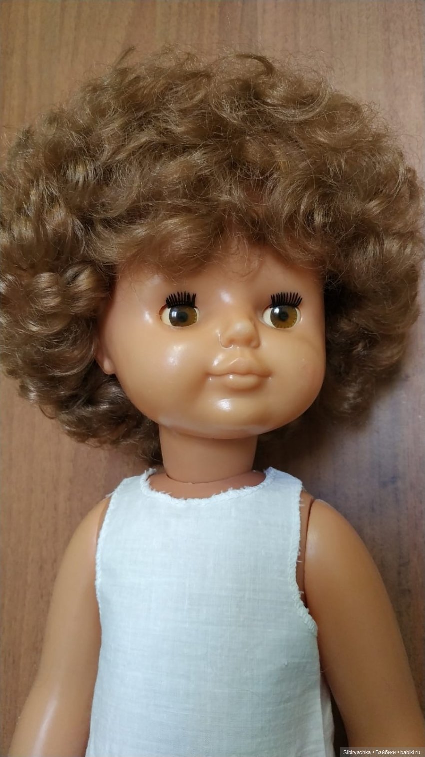 Кудряшка Лида — Советские винтажные куклы (СССР): Ленигрушка (фото 10)