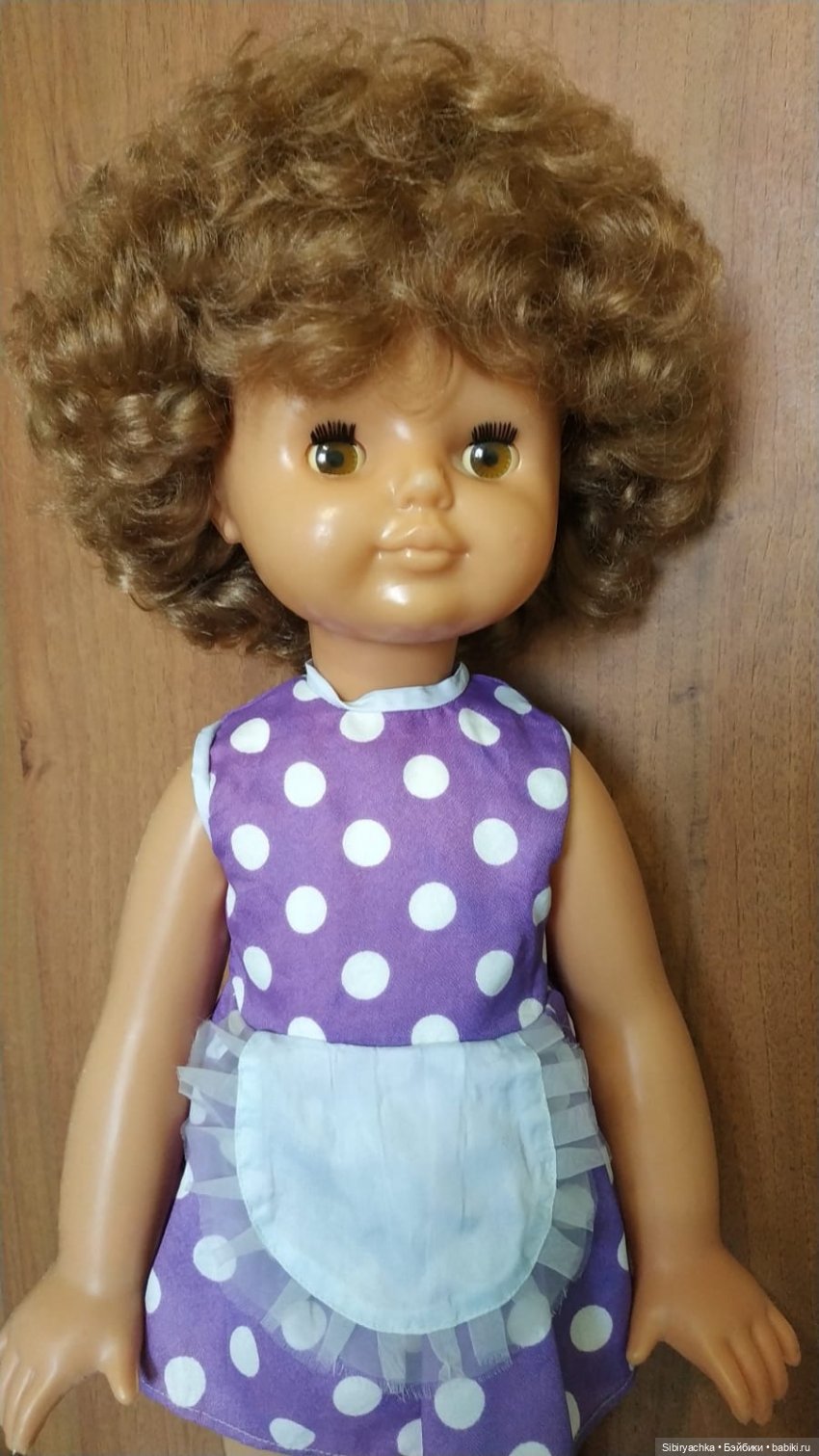Кудряшки Лидочки — Советские винтажные куклы (СССР): Ленигрушка (фото 7)