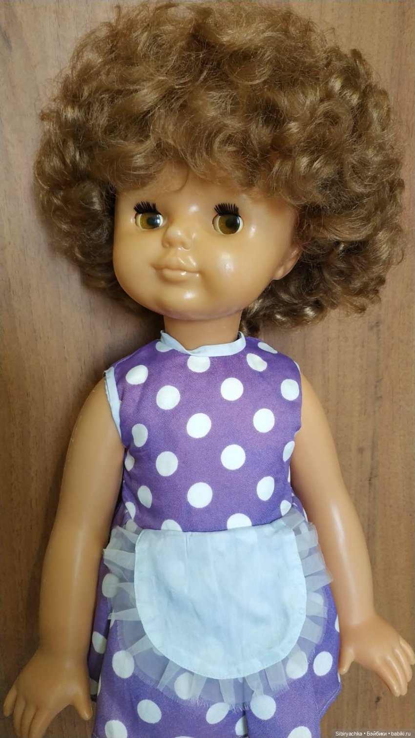 Кудряшки Лидочки — Советские винтажные куклы (СССР): Ленигрушка (фото 4)