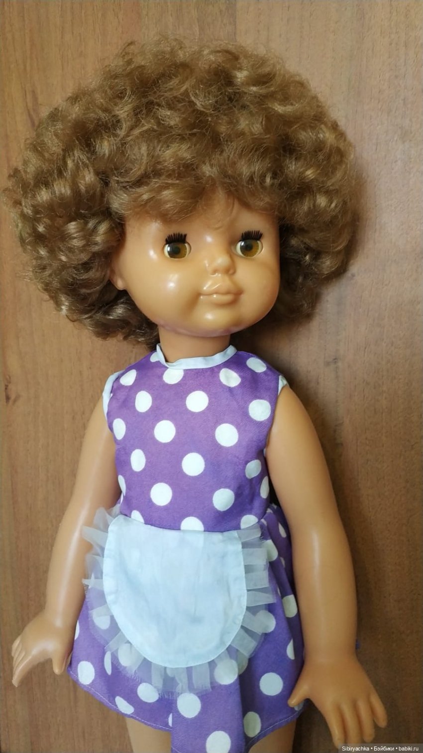 Кудряшки Лидочки — Советские винтажные куклы (СССР): Ленигрушка (фото 8)