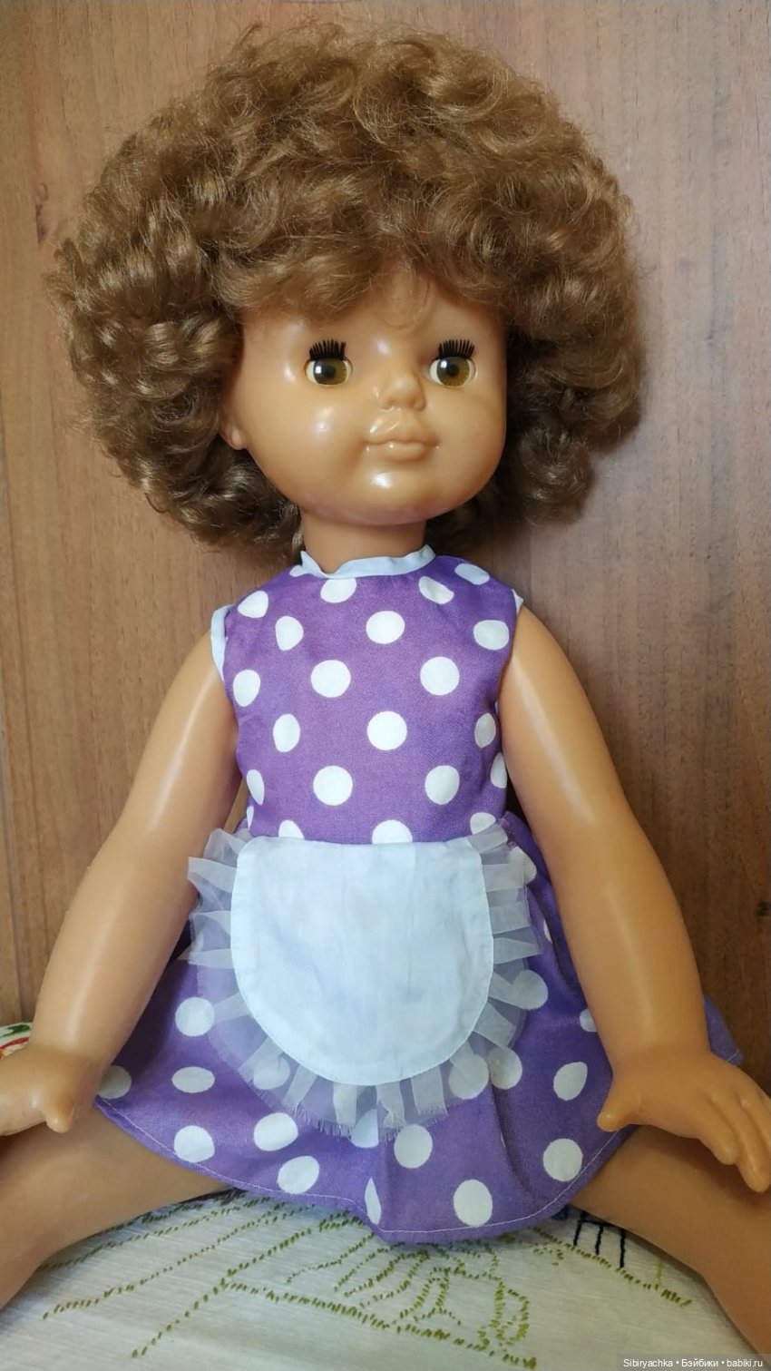Кудряшки Лидочки — Советские винтажные куклы (СССР): Ленигрушка (фото 6)