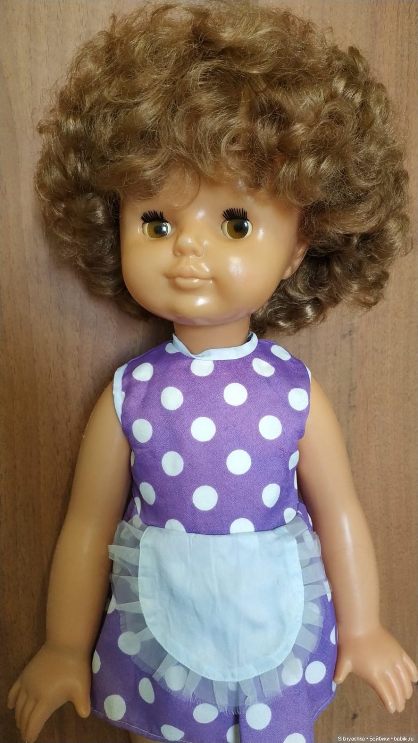 Кудряшки Лидочки — Советские винтажные куклы (СССР): Ленигрушка (фото 9)