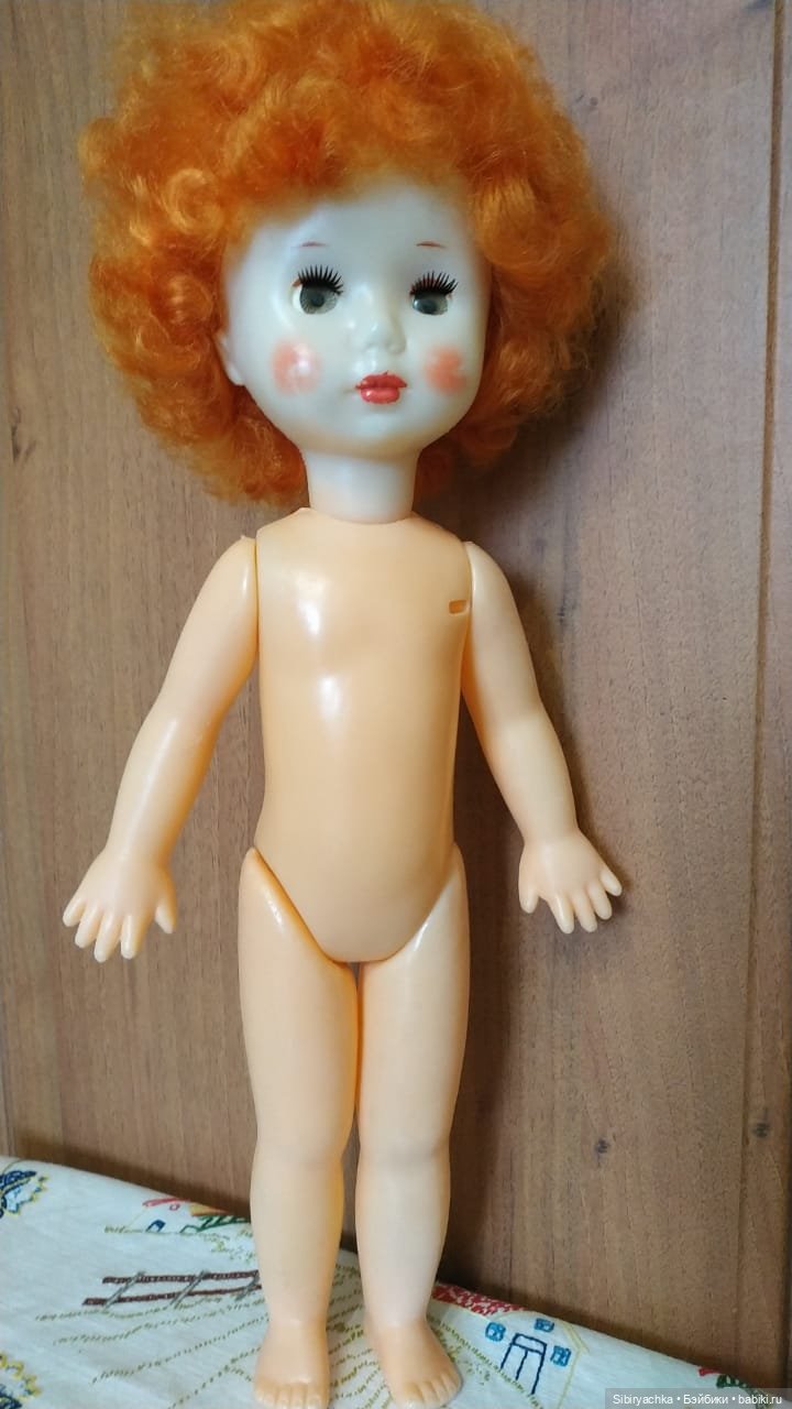 Рыжеволосая незнакомка — Советские винтажные куклы (СССР): Ленигрушка (фото 4)