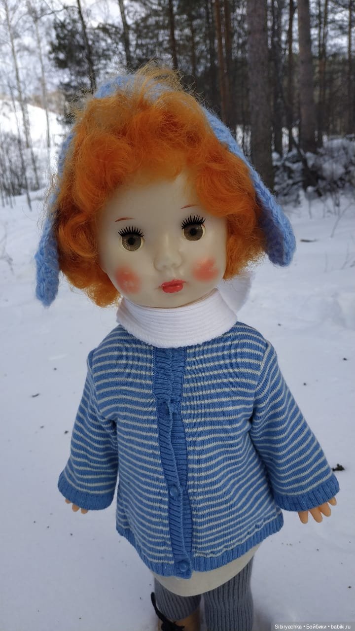 Рыжеволосая незнакомка — Советские винтажные куклы (СССР): Ленигрушка