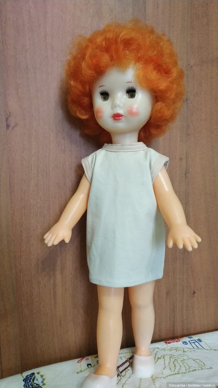 Рыжеволосая незнакомка — Советские винтажные куклы (СССР): Ленигрушка (фото 10)