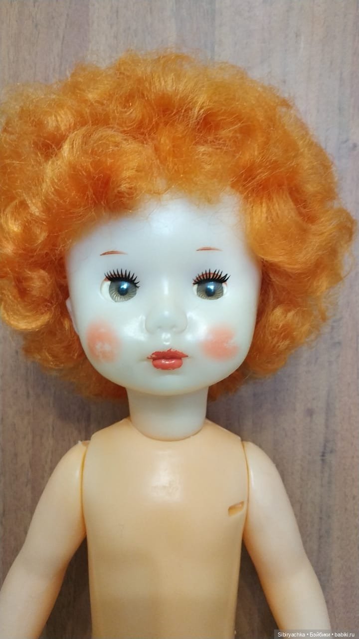 Рыжеволосая незнакомка — Советские винтажные куклы (СССР): Ленигрушка
