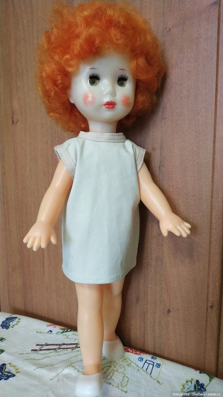 Рыжеволосая незнакомка — Советские винтажные куклы (СССР): Ленигрушка (фото 9)