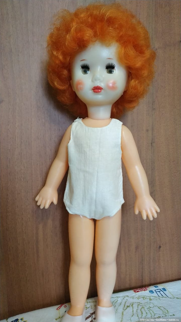 Рыжеволосая незнакомка — Советские винтажные куклы (СССР): Ленигрушка (фото 7)