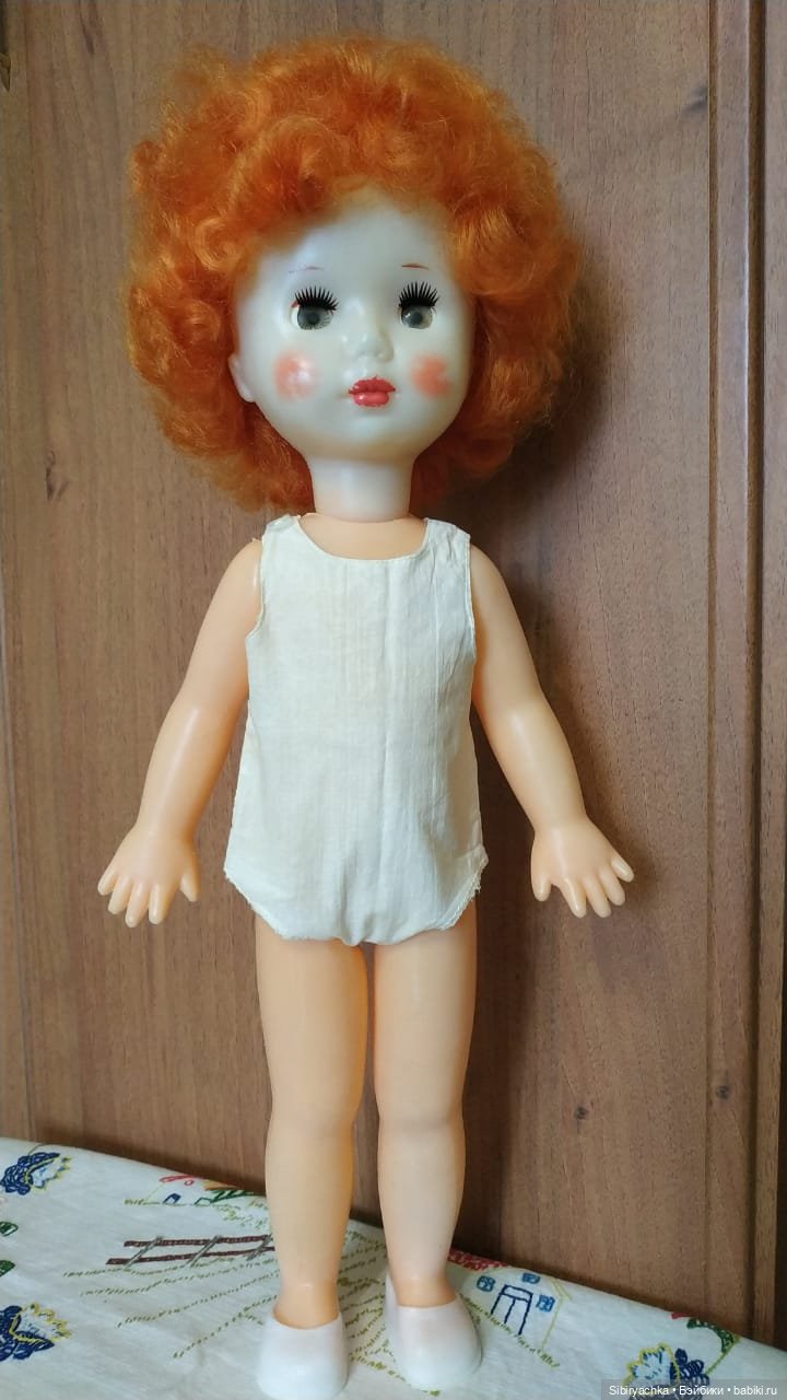 Рыжеволосая незнакомка — Советские винтажные куклы (СССР): Ленигрушка (фото 6)