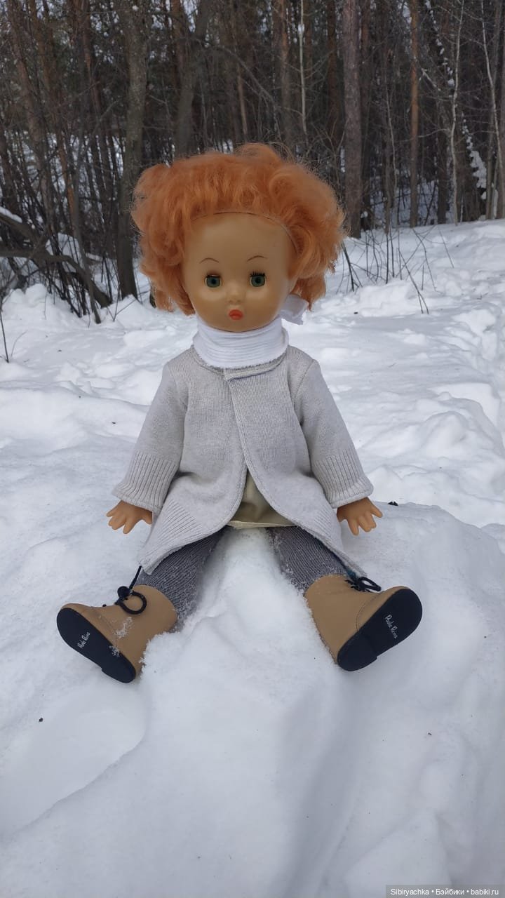 Первая прогулка Леночки в лесу (фото 7)