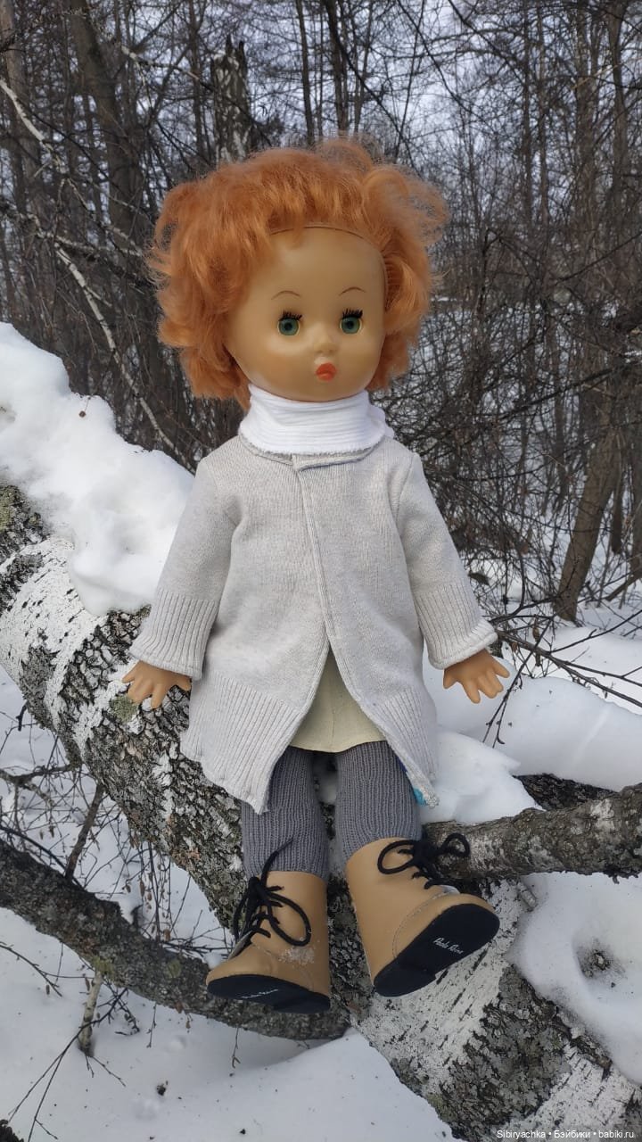 Первая прогулка Леночки в лесу (фото 3)