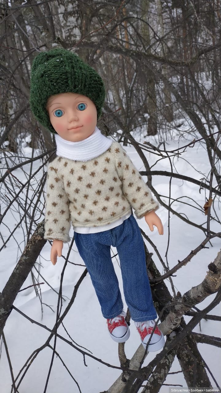 Александр гуляет в лесу — Российские куклы Весна
