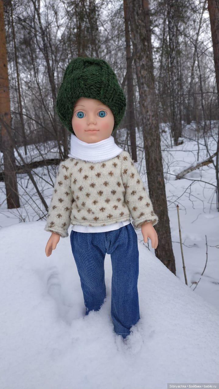 Александр гуляет в лесу — Российские куклы Весна