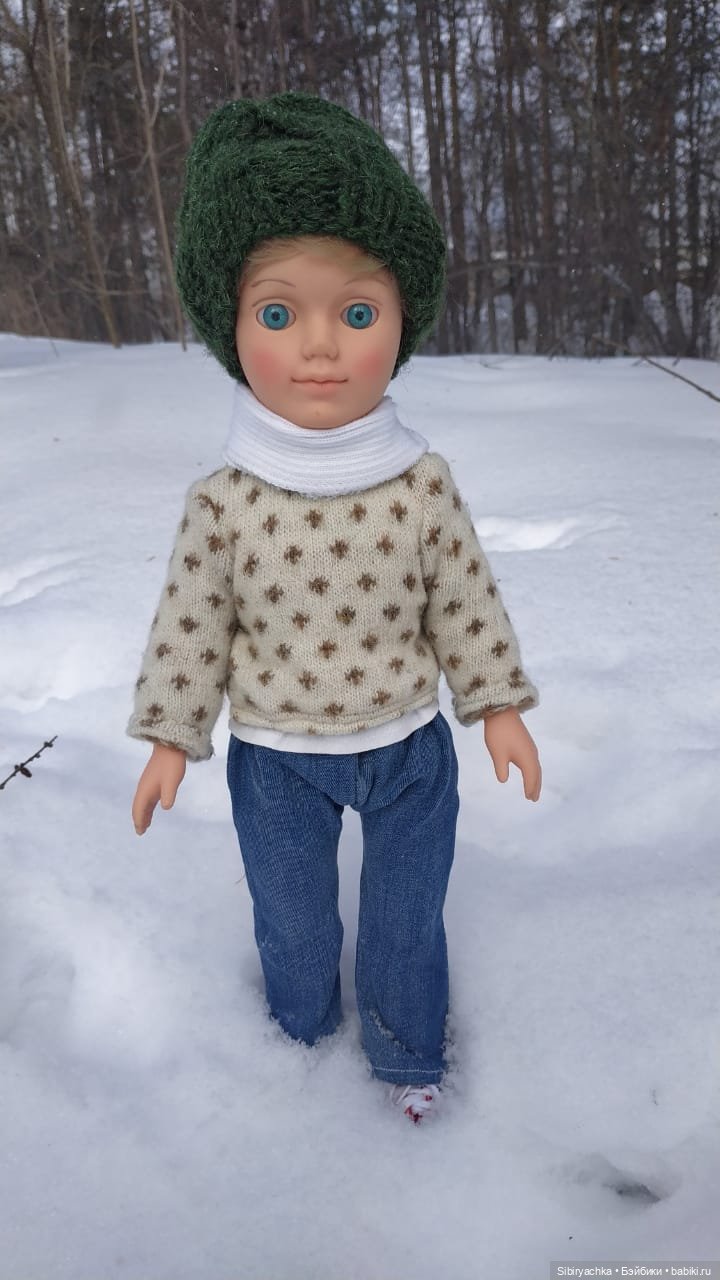 Александр гуляет в лесу — Российские куклы Весна