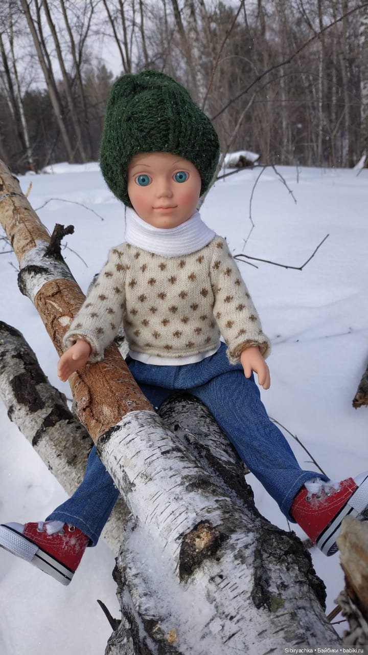 Александр гуляет в лесу — Российские куклы Весна