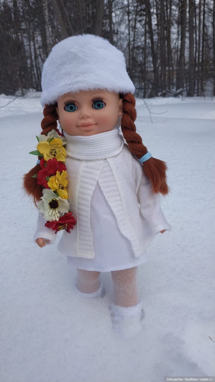 Аннушка, лес и цветы — Российские куклы Весна (фото 8)