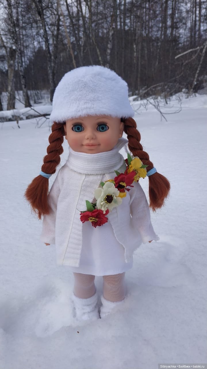 Аннушка, лес и цветы — Российские куклы Весна (фото 7)