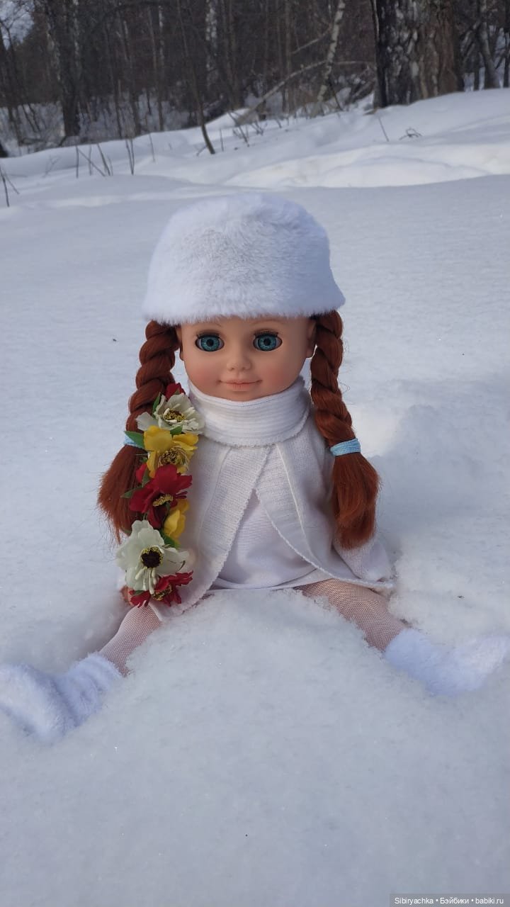 Аннушка, лес и цветы — Российские куклы Весна (фото 6)