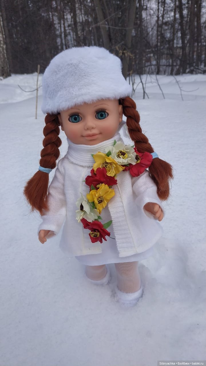 Аннушка, лес и цветы — Российские куклы Весна (фото 10)