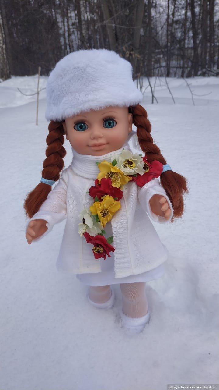 Аннушка, лес и цветы — Российские куклы Весна (фото 9)