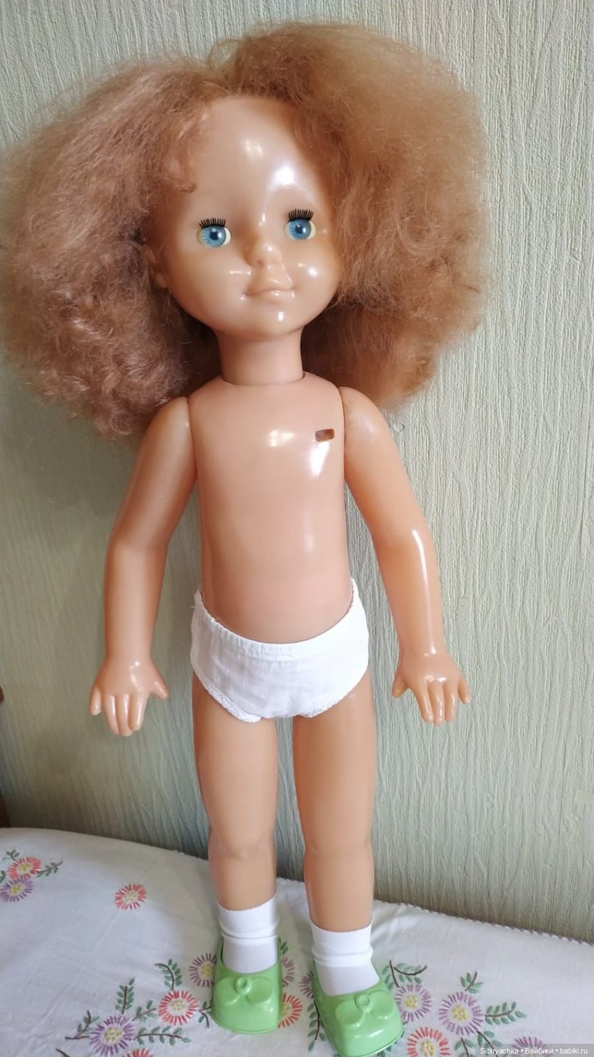 Мечты должны сбываться — Ремонт кукол СССР и ГДР (немок): чернота