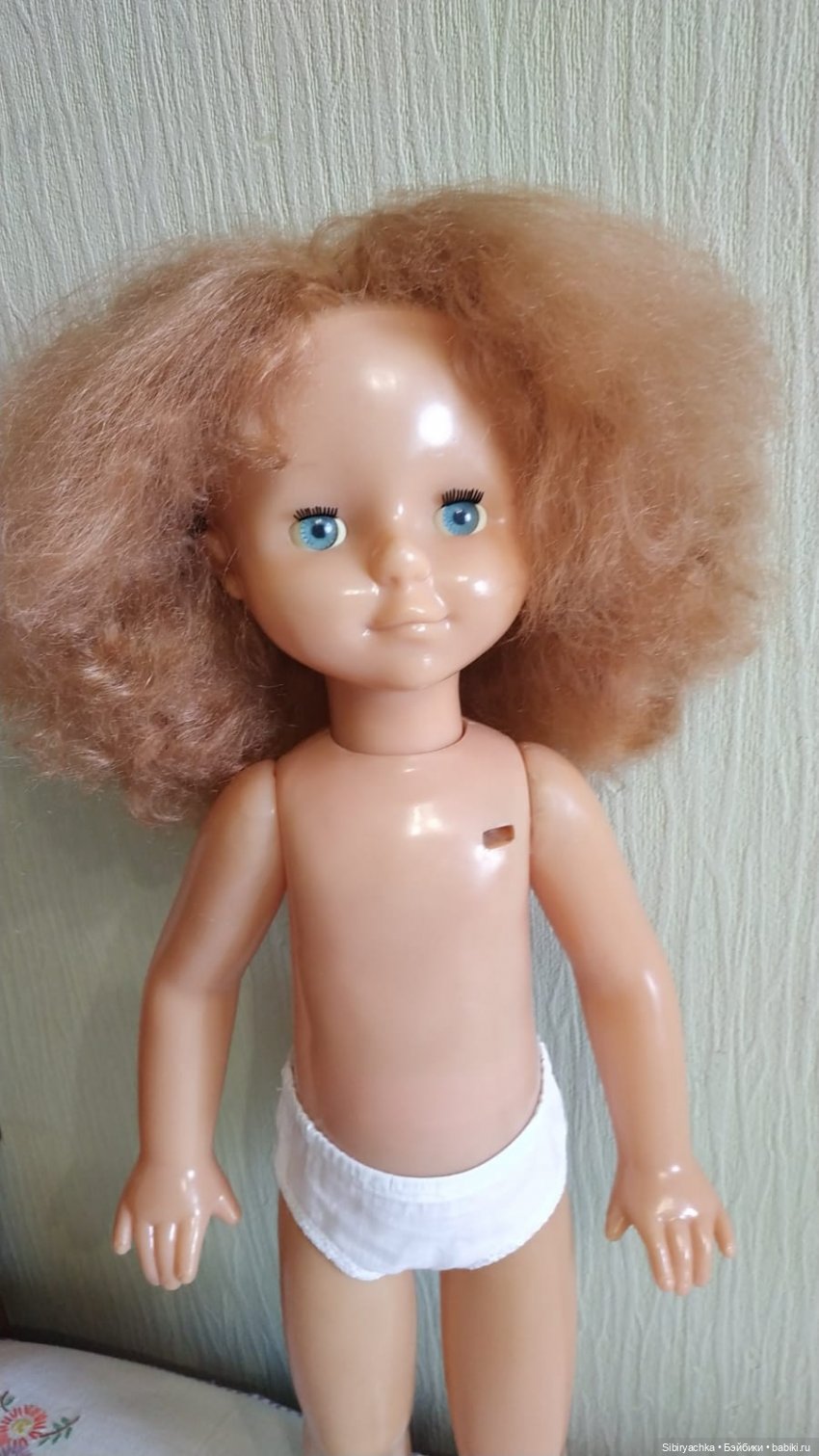 Мечты должны сбываться — Ремонт кукол СССР и ГДР (немок): чернота