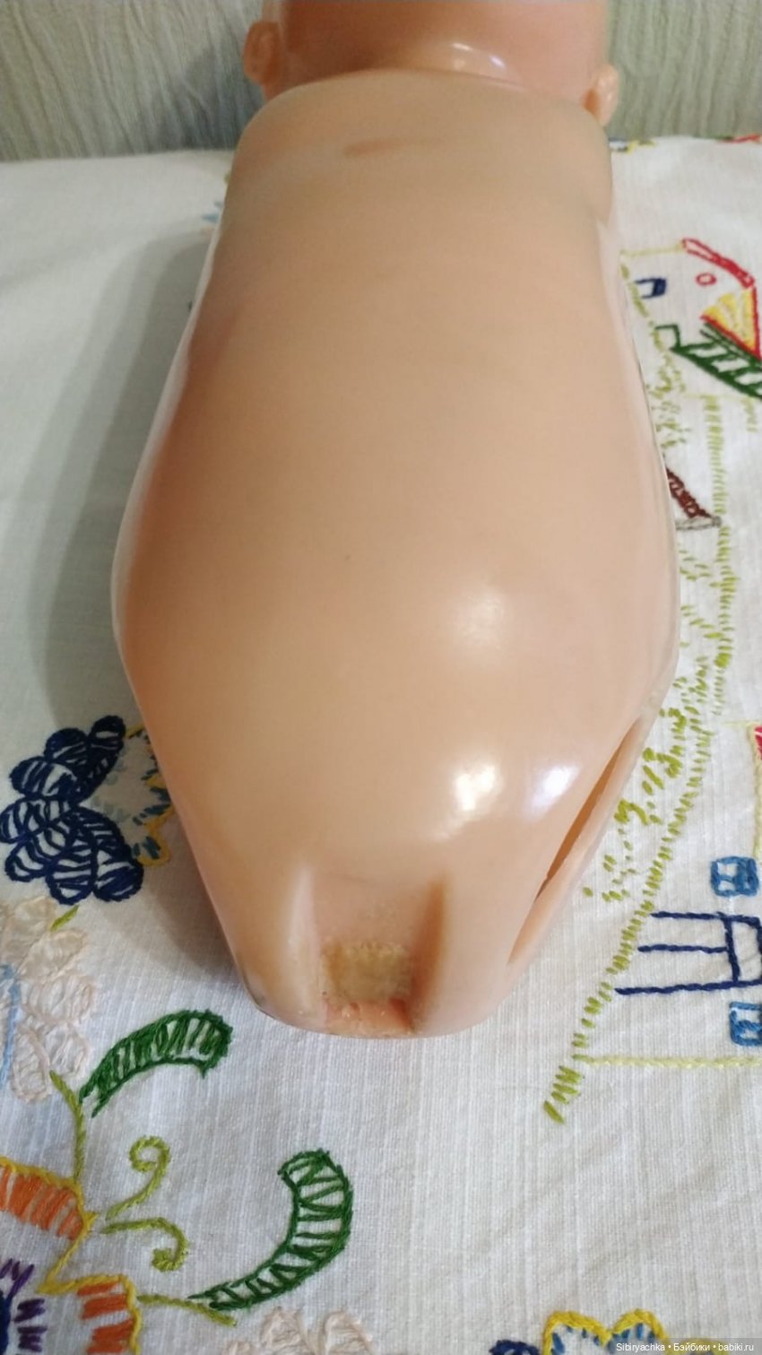 Мечты должны сбываться — Ремонт кукол СССР и ГДР (немок): чернота (фото 9)