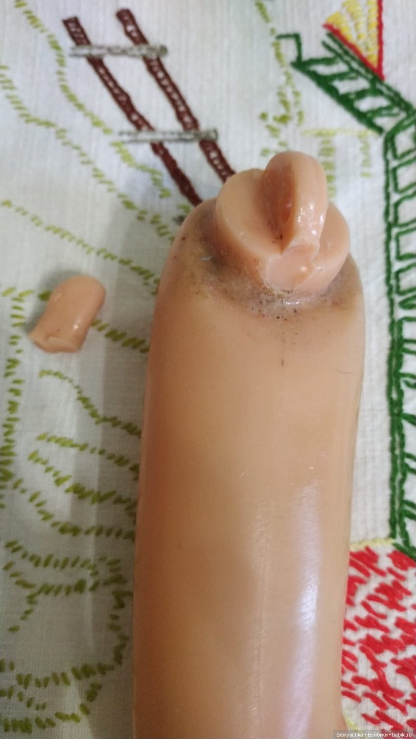 Мечты должны сбываться — Ремонт кукол СССР и ГДР (немок): чернота