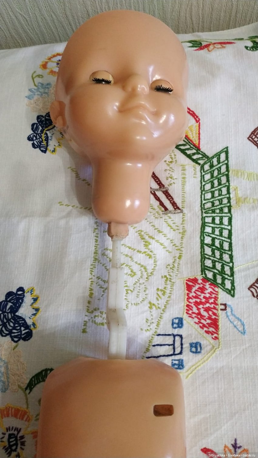 Мечты должны сбываться — Ремонт кукол СССР и ГДР (немок): чернота (фото 7)