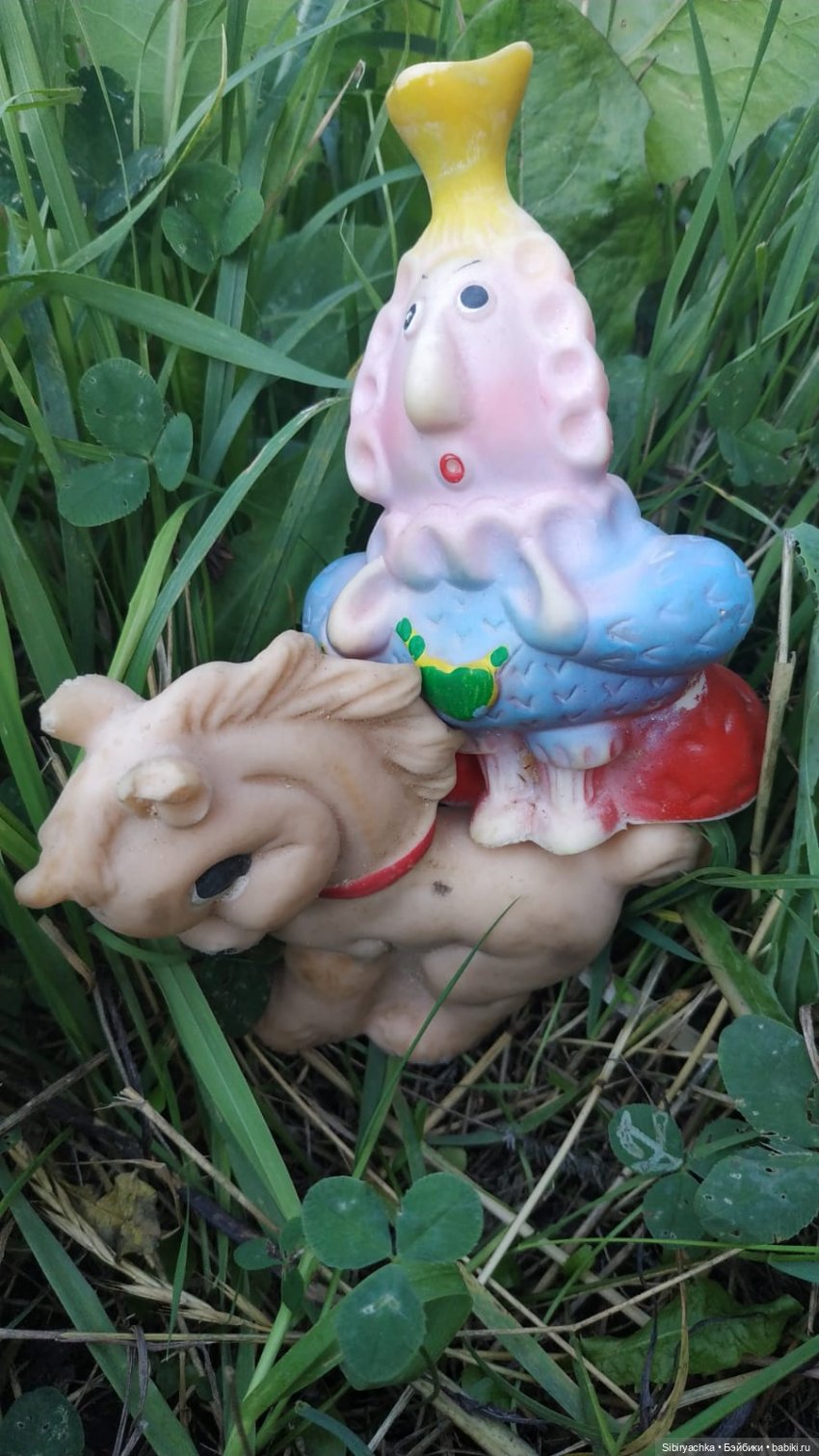 Летние игры со старыми игрушками