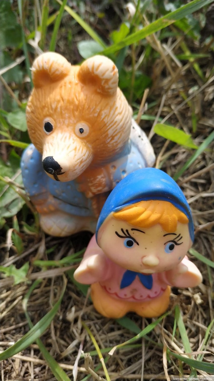 Летние игры со старыми игрушками