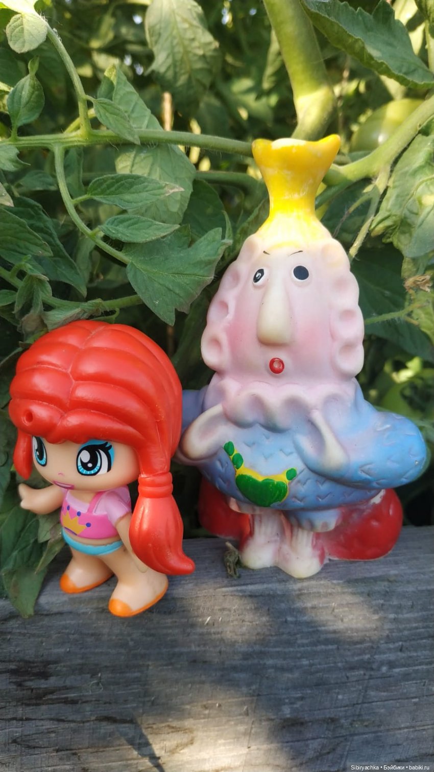 Летние игры со старыми игрушками