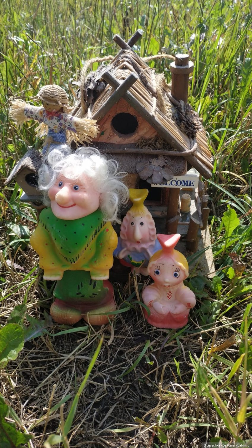 Летние игры со старыми игрушками