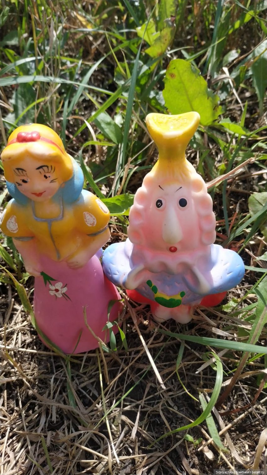 Летние игры со старыми игрушками