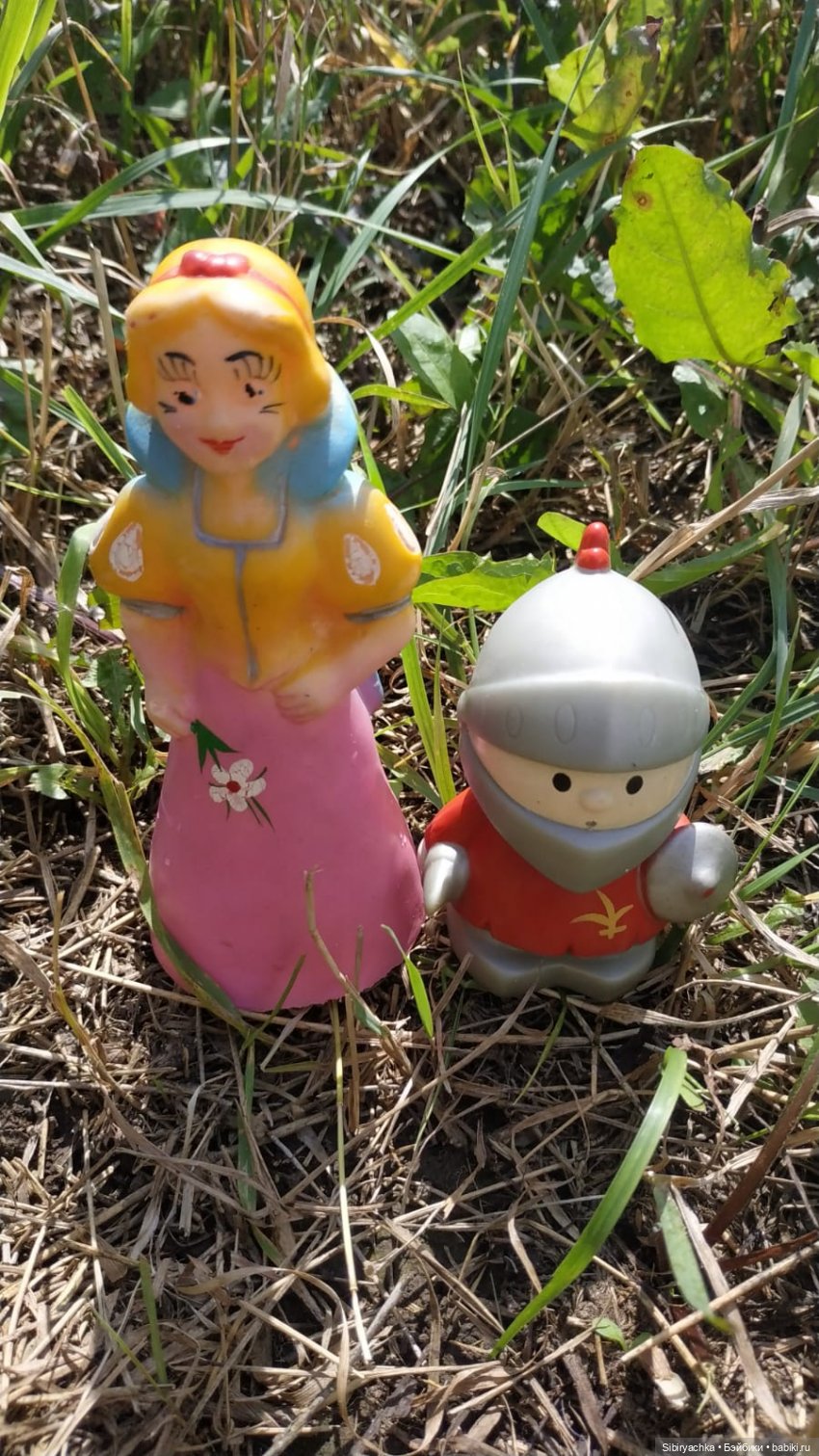 Летние игры со старыми игрушками