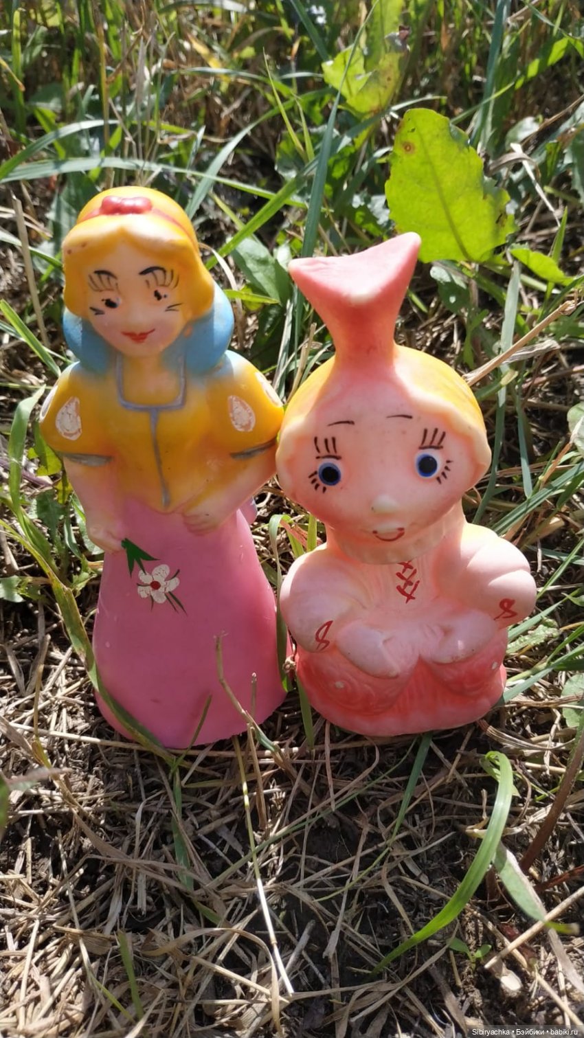 Летние игры со старыми игрушками