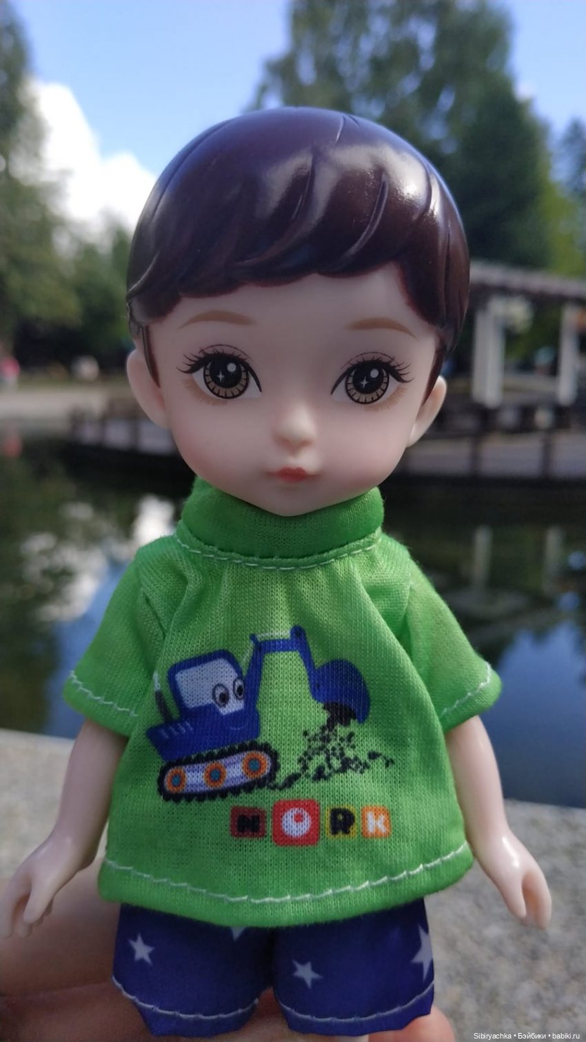 Летняя прогулка Коленьки — Игровые куклы разных производителей (Разное): редкие бренды (фото 3)