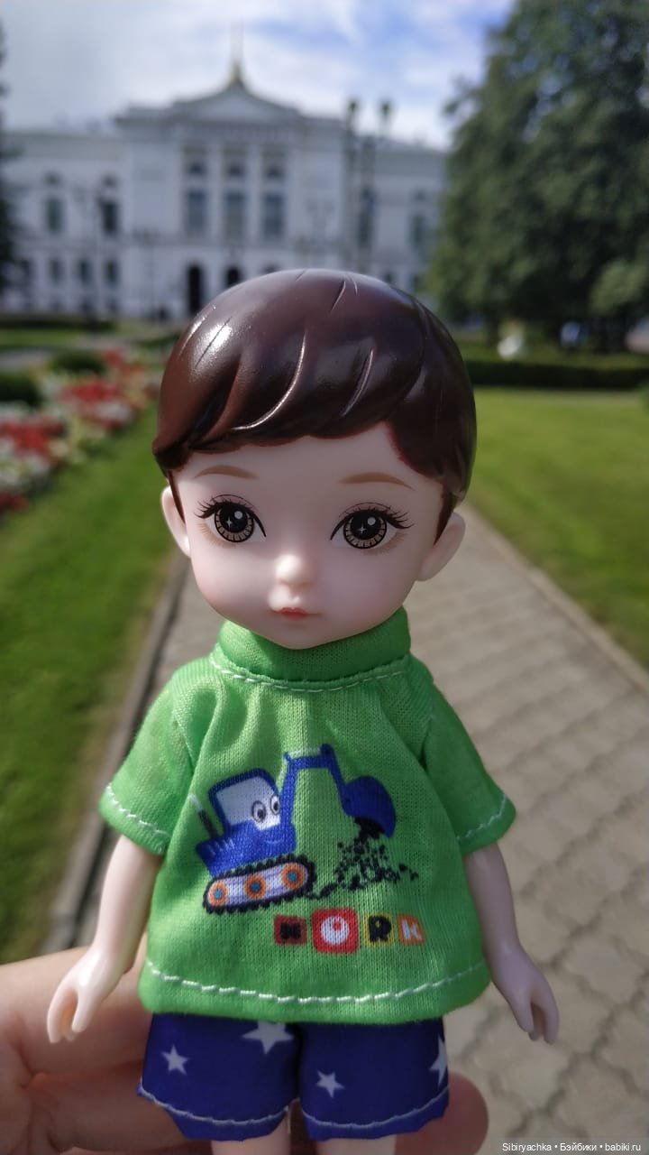 Летняя прогулка Коленьки — Игровые куклы разных производителей (Разное): редкие бренды (фото 9)