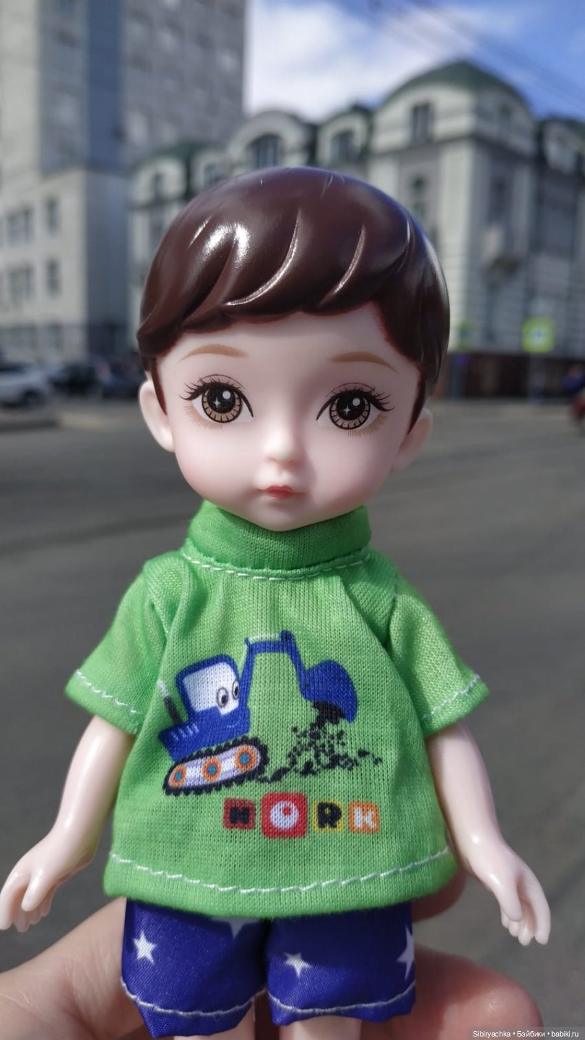 Летняя прогулка Коленьки — Игровые куклы разных производителей (Разное): редкие бренды (фото 4)