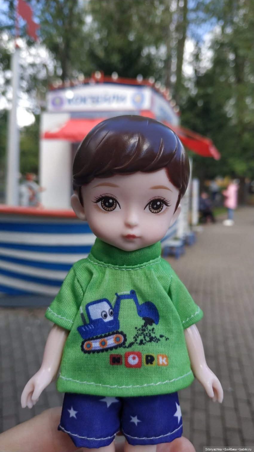 Летняя прогулка Коленьки — Игровые куклы разных производителей (Разное): редкие бренды