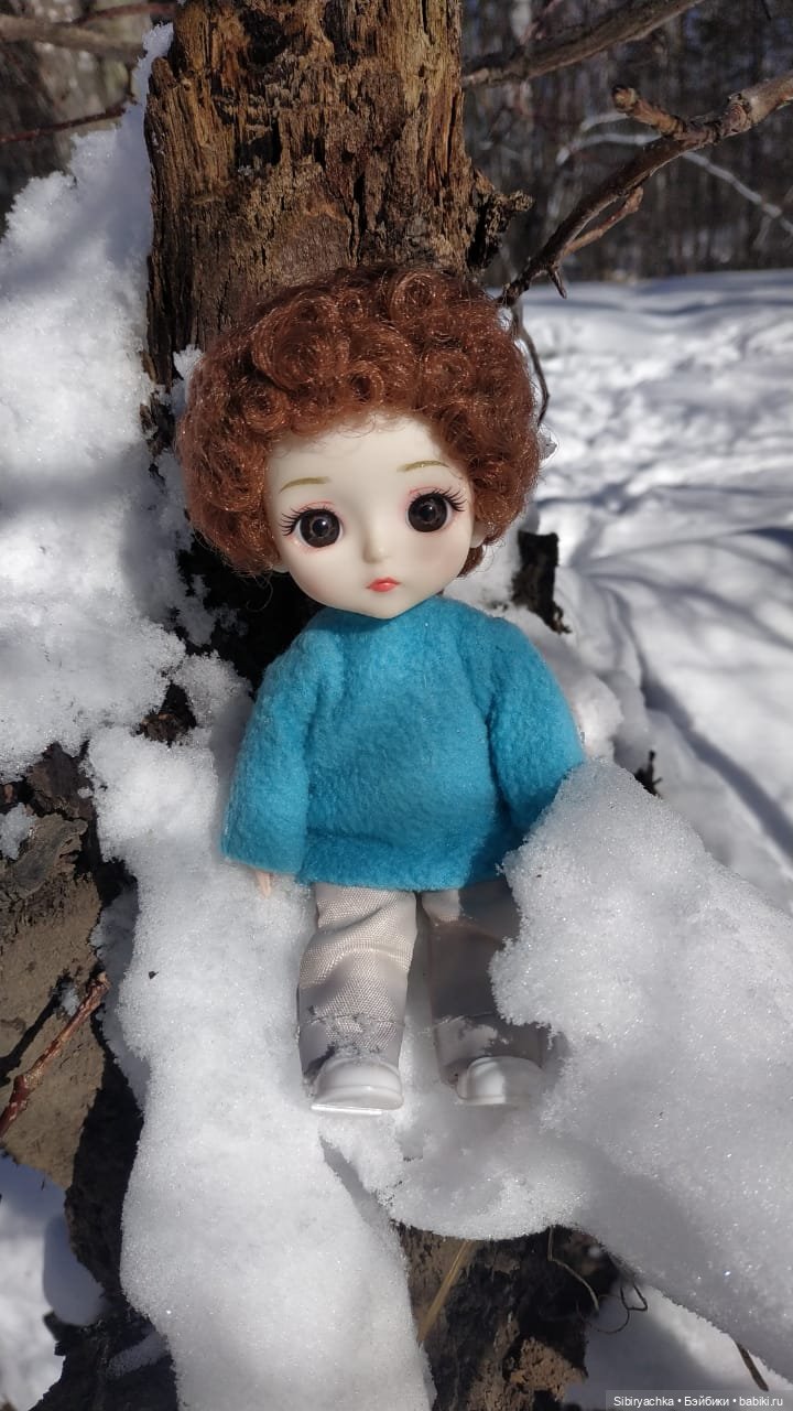 Мартовская прогулка малышей