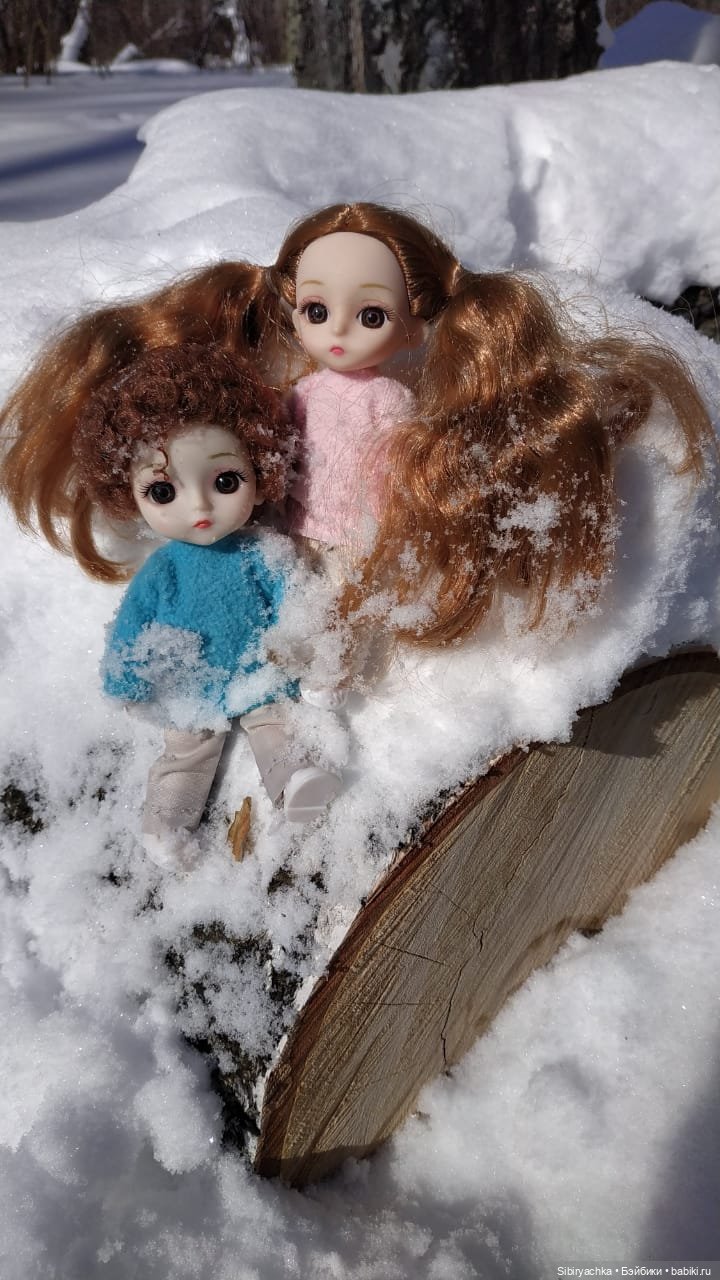 Мартовская прогулка малышей