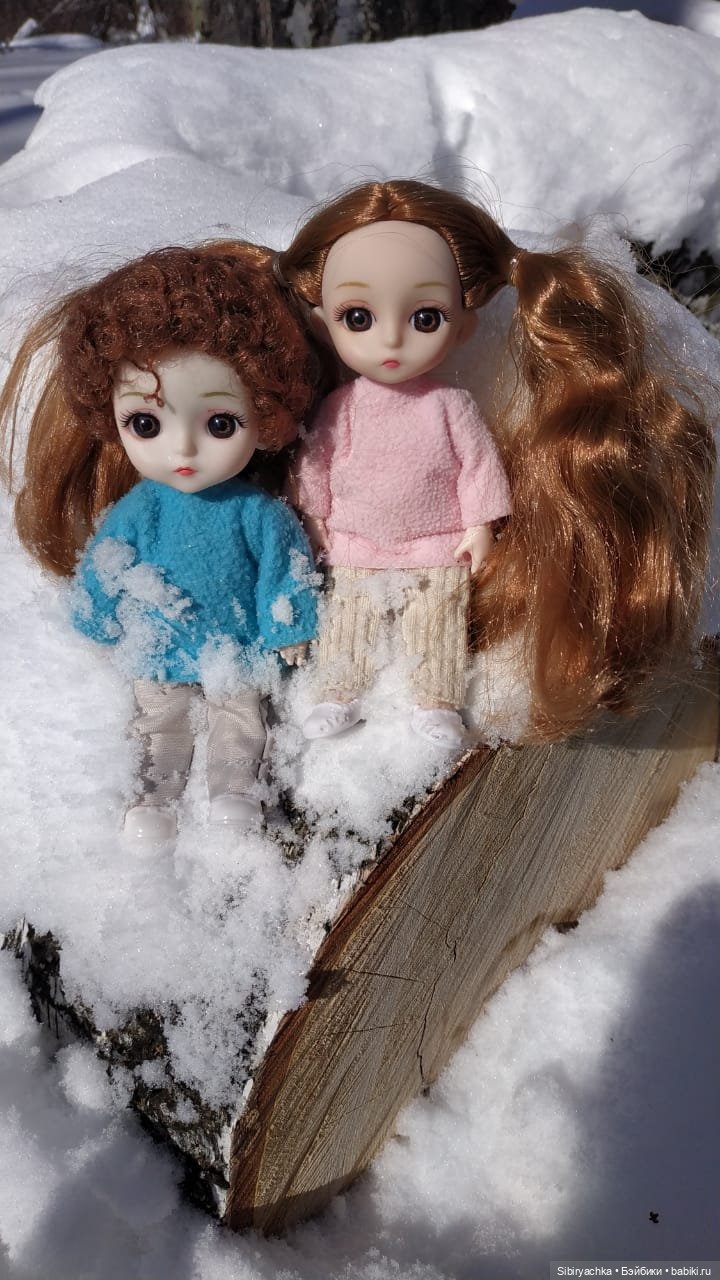 Мартовская прогулка малышей