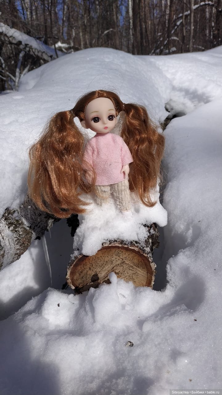 Мартовская прогулка малышей